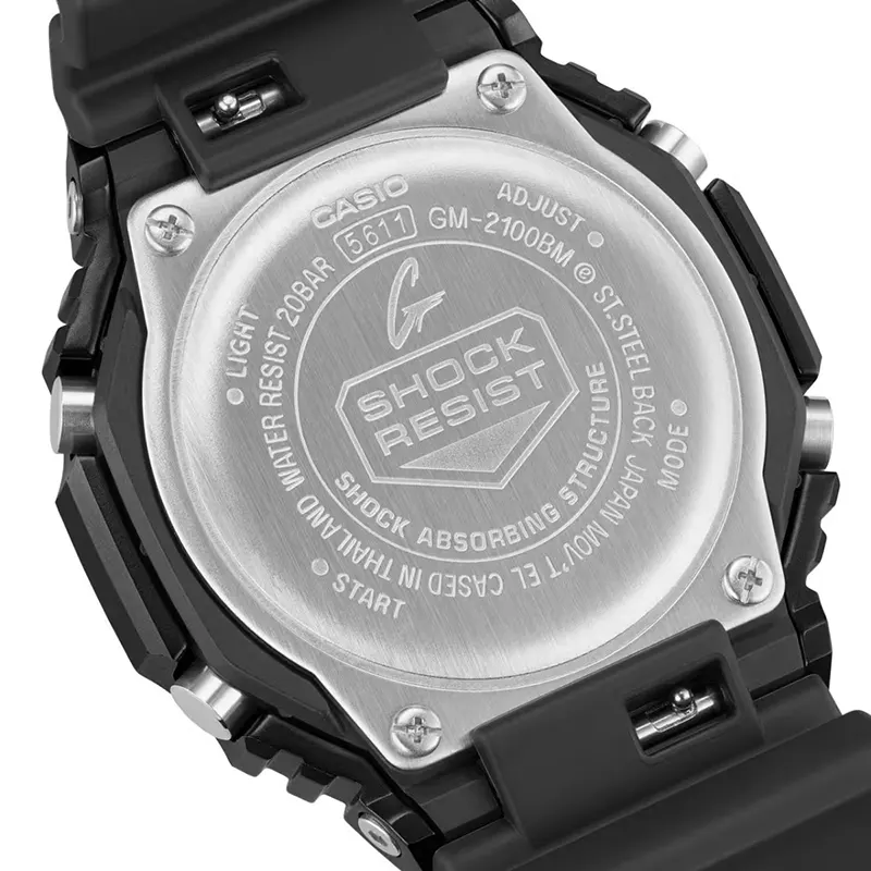 Casio G-Shock G-steel Black Metal CasiOak Men’s Watch- GM-2100BM-1A